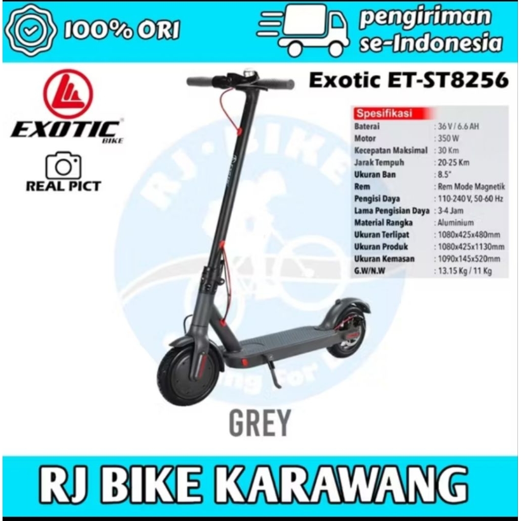 Scooter listrik exotic type 8256