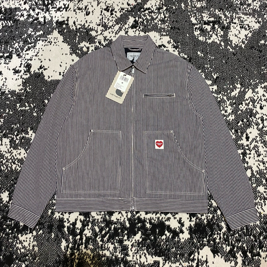 CARHARTT WIP TERRELL JACKET DARK NAVY & WAX