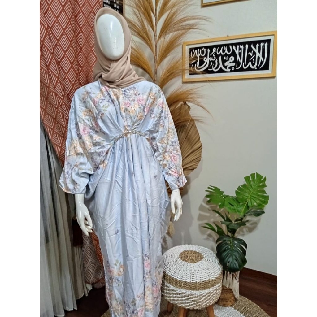 BajuGamisKaftanBunga