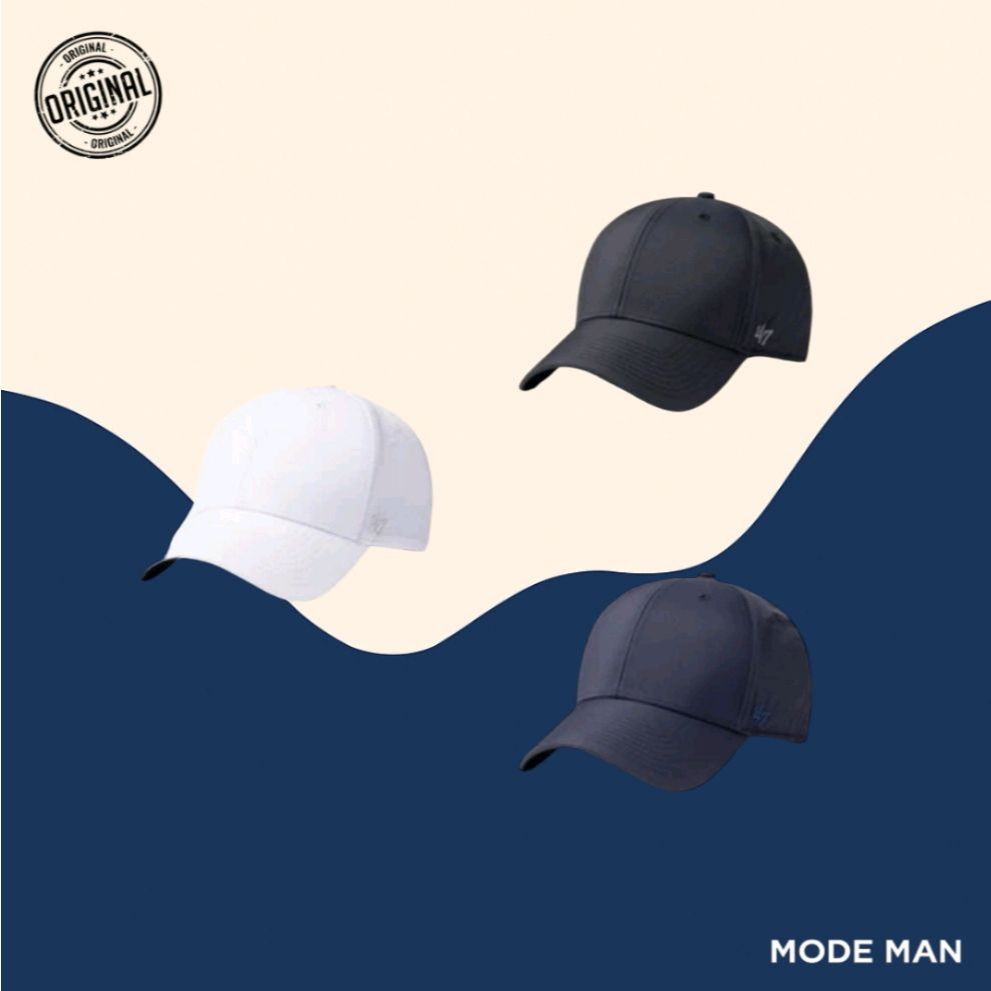 47 Brand / 47Brand Classic BRRR MVP Men's Hats – Topi Pria Santai, Snapback Adjustable, Aksesori Out