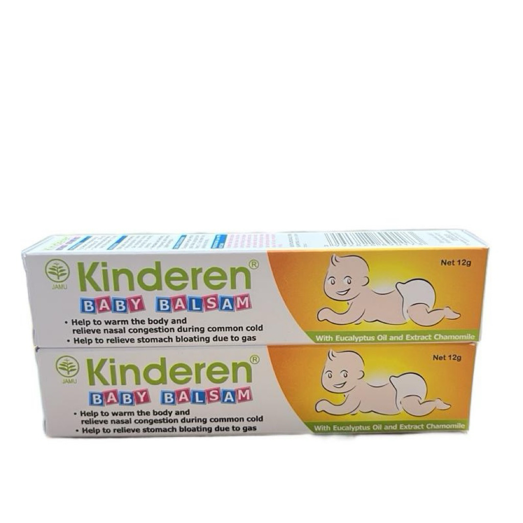 [KHUSUS BATAM] KINDEREN BABY BALSEM 12 GRAM BALSEM BAYI