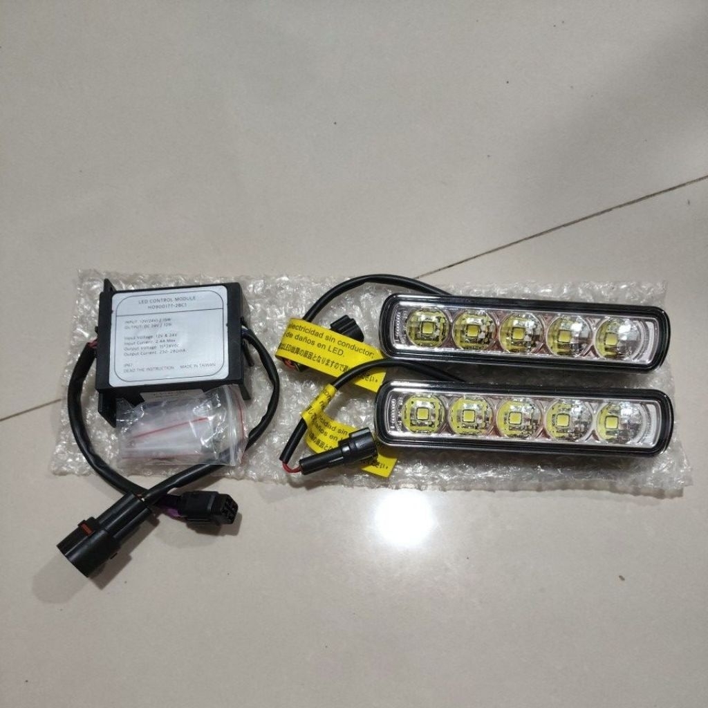 Lampu DRL Led Bemper Innova yaris calya sigra agya ayla universal original Modul