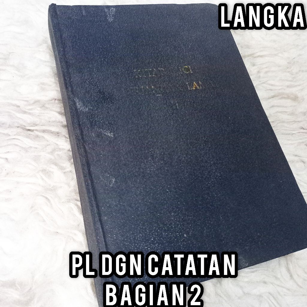 LANGKA kitab suci perjanjian lama bagian 2 alkitab dengan pengantar dan catatan arnoldus ende katoli