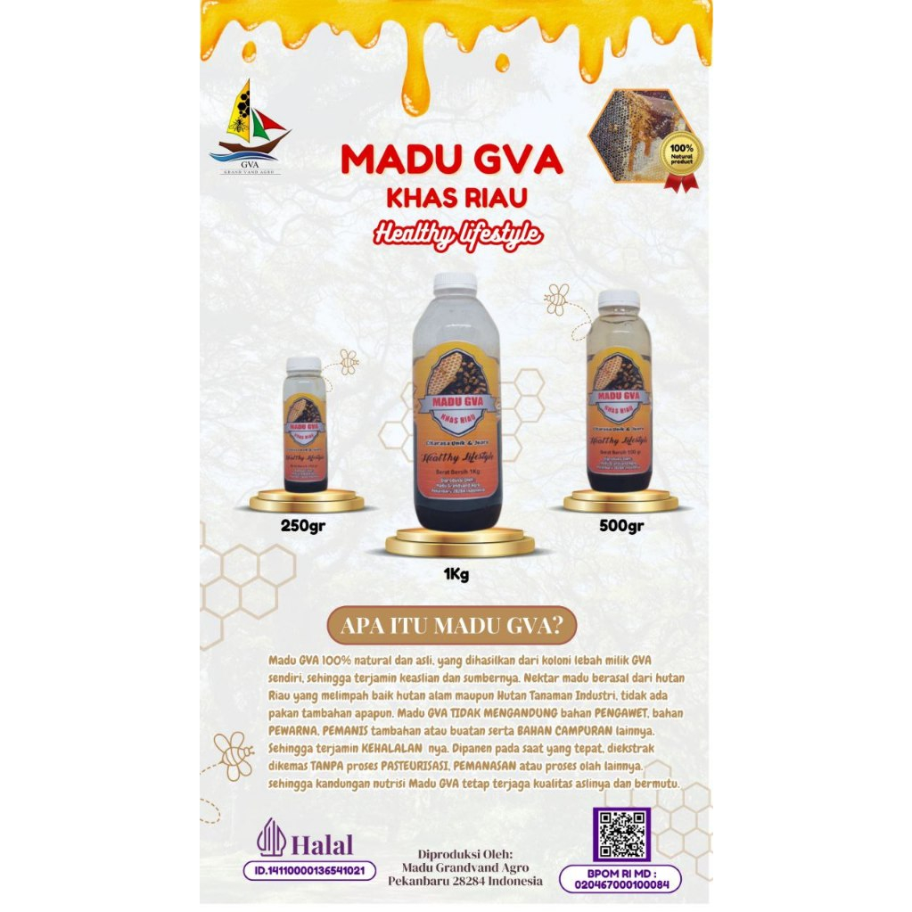 MADU HUTAN ASLI RIAU
