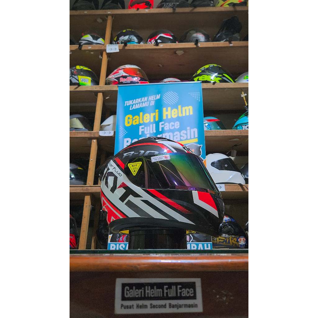 KYT R-10 SUPER FLUO SECOND