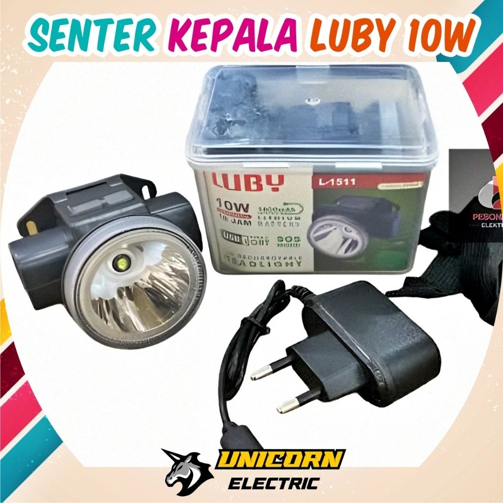 senter kepala luby 10 watt