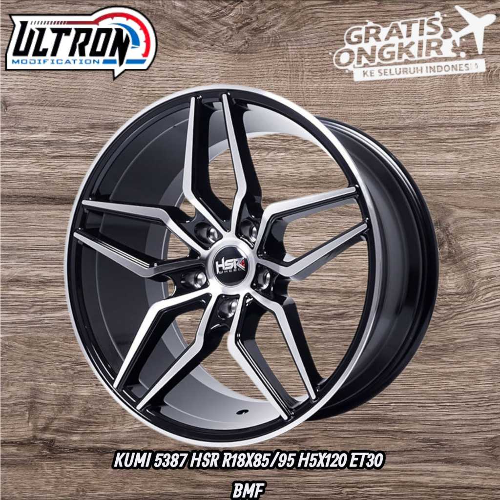 PELEK MOBIL RING 18 HSR KUMI VELG RACING R18 BMW E34 E39 G30 RANGE LOVER TOUAREG