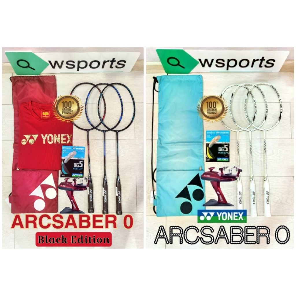 Raket Badminton Yonex ARCSABER 0 Clear Feel Ability Original