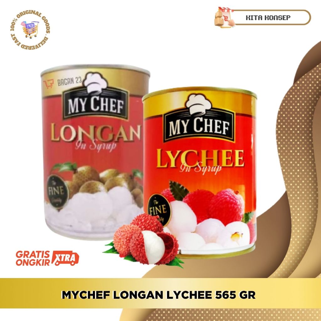 

MYCHEF LYCHEE LONGAN INSTANT 565 GR