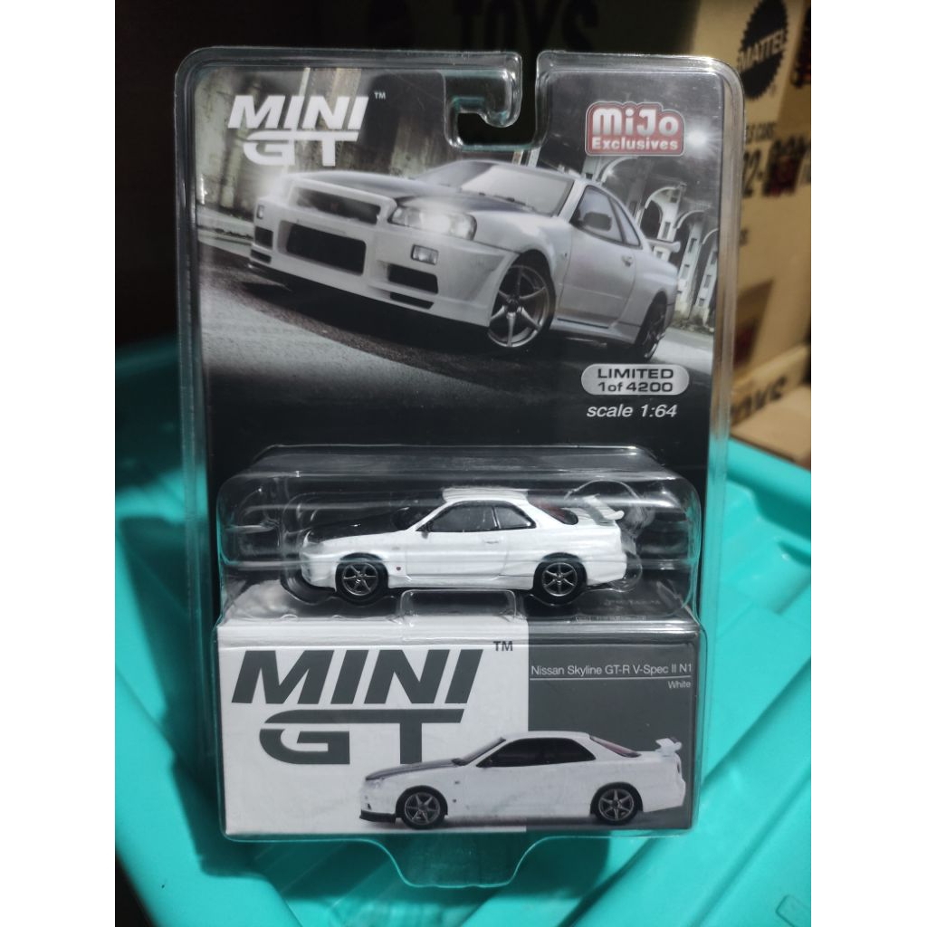 Mini Gt Nissan Skyline GTR R34 V-Spec ll N1