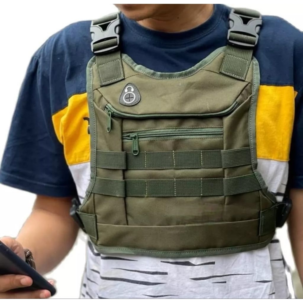 Tas Dada Pria TACTICAL NR-59 Model Rompi