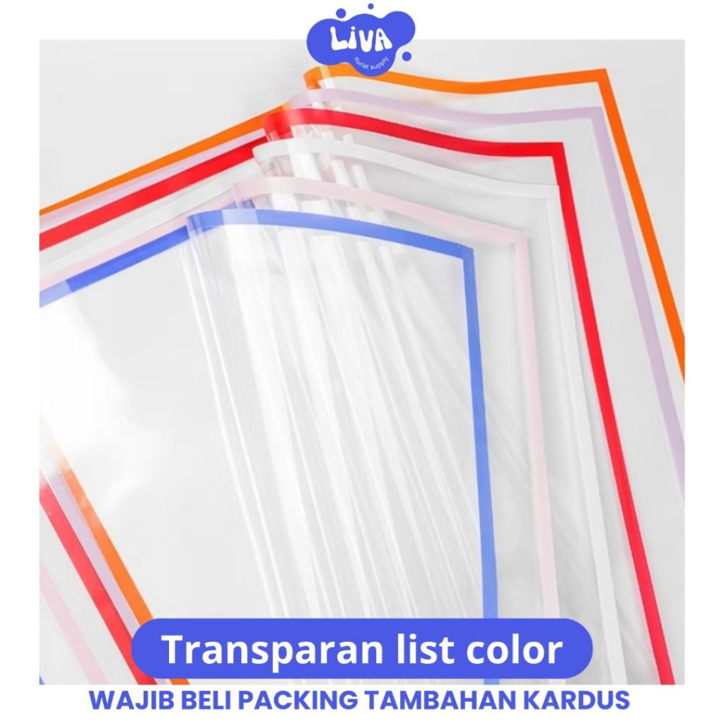 

(ECER) TRANSPARAN LIST COLOR PAPER / KERTAS CELLOPHANE /KERTAS BUNGA/WRAPPING PAPER