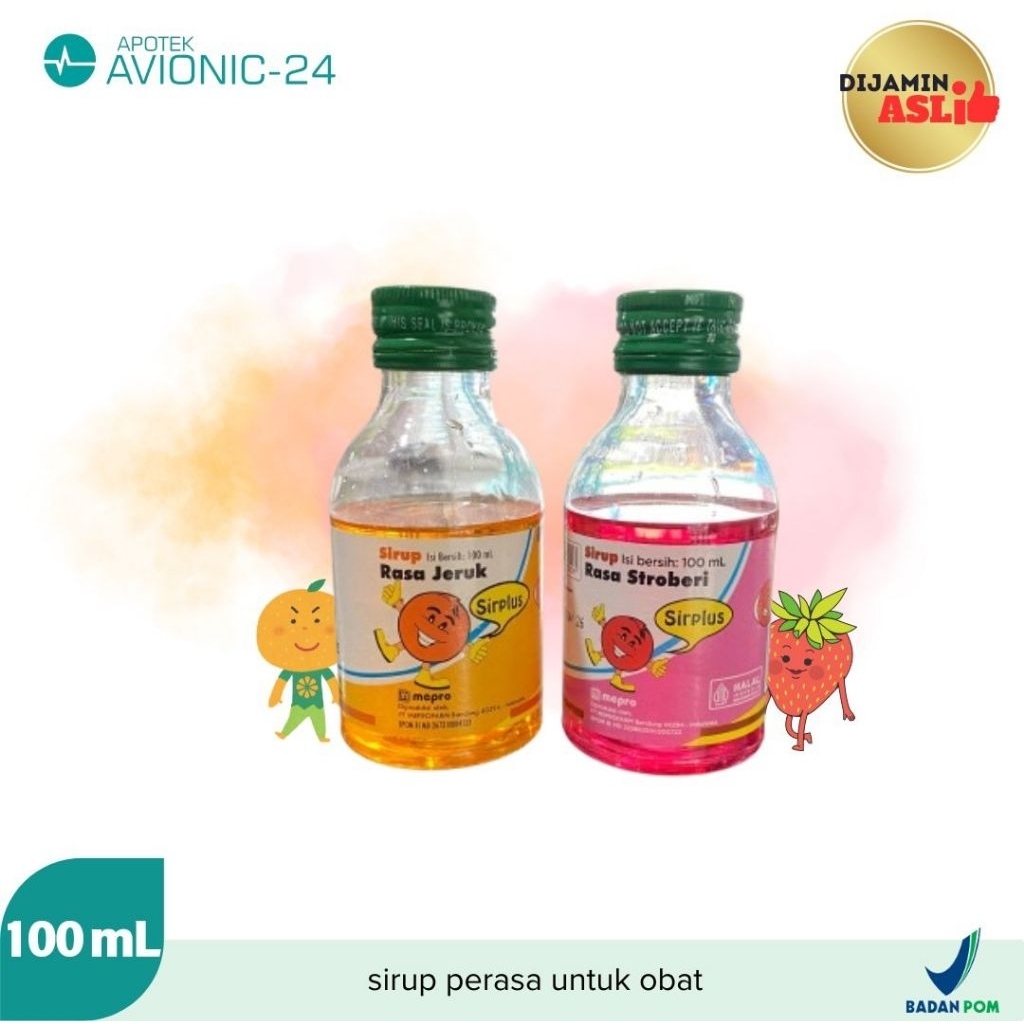 

Sirplus Sirup 100ml - Pemanis Puyer