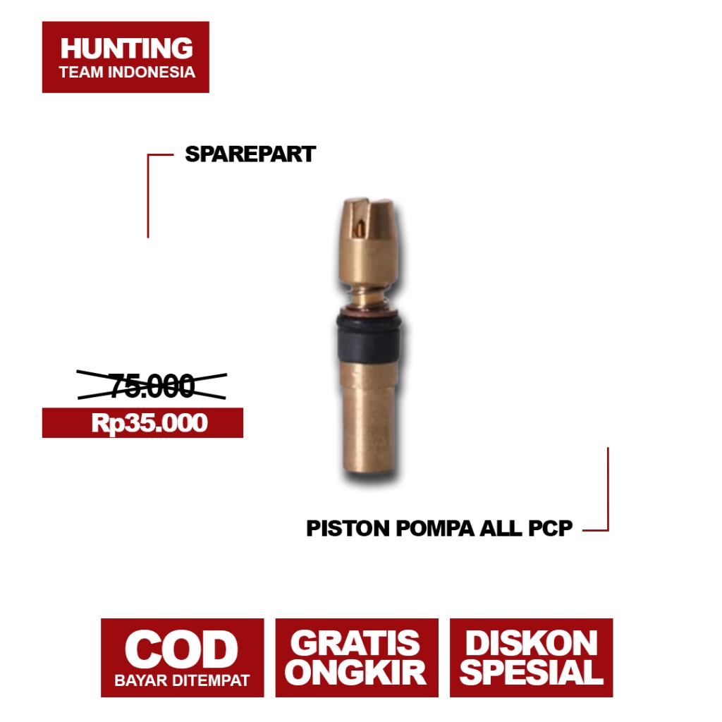 PISTON POMPA PCP - POMPA PCP SNIPER ACECARE LANTAX HMS CHAOGIANG