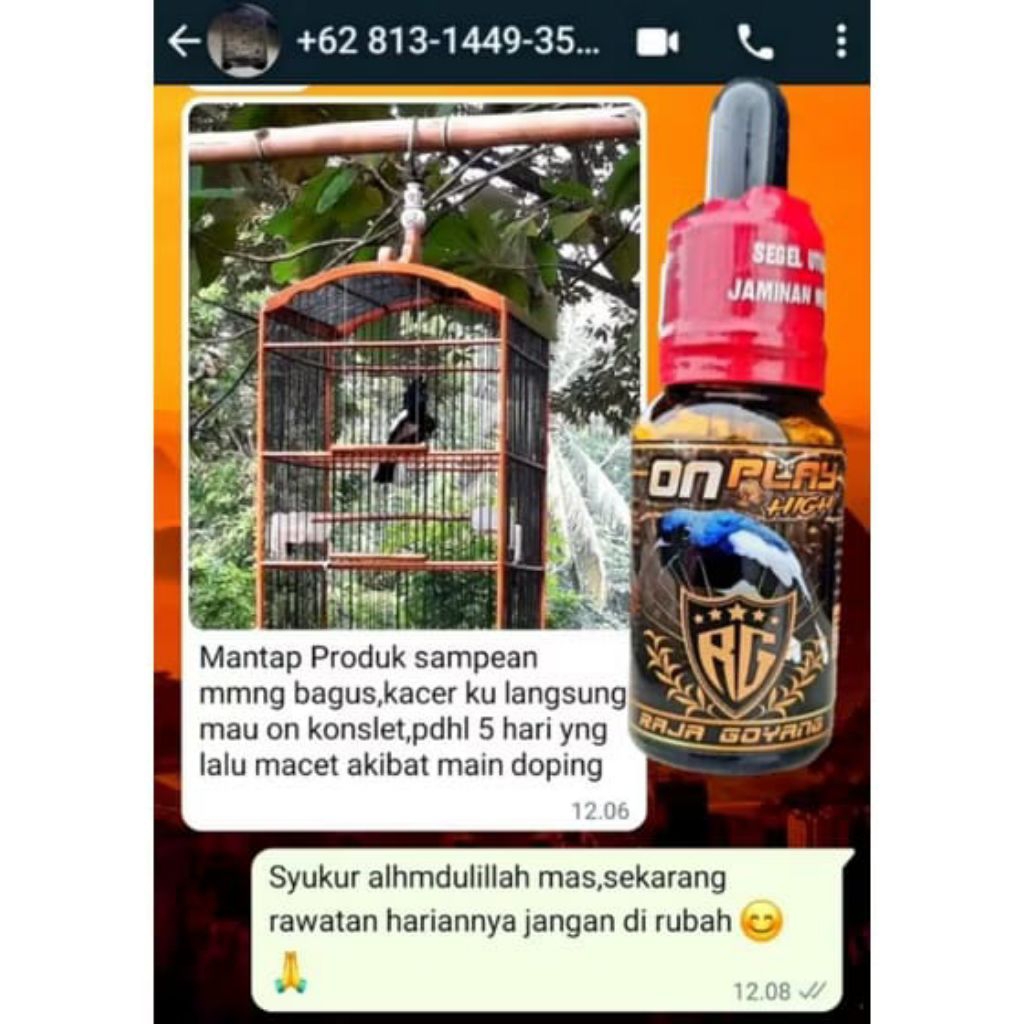 ON-PLAY Onplay ONplay Vitamin kacer Rajagoyang Vitamin ONplay kacer buka ekor ONPLAY SUPLEMEN PEDONG