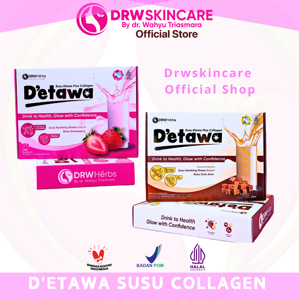 

Drw Skincare D Etawa Susu Kambing Etawa Plus Collagen