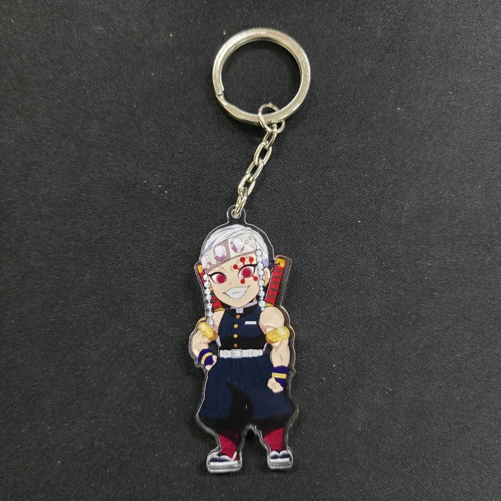 Demon Slayer X Familymart Keychain Gantungan Kunci Uzui Tengen