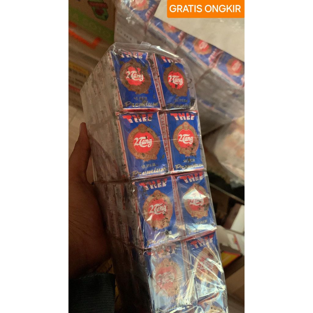 TEH 2 TANG SUPER PREMIUM SLAWI ( 1 SLOP ISI 50pcs )