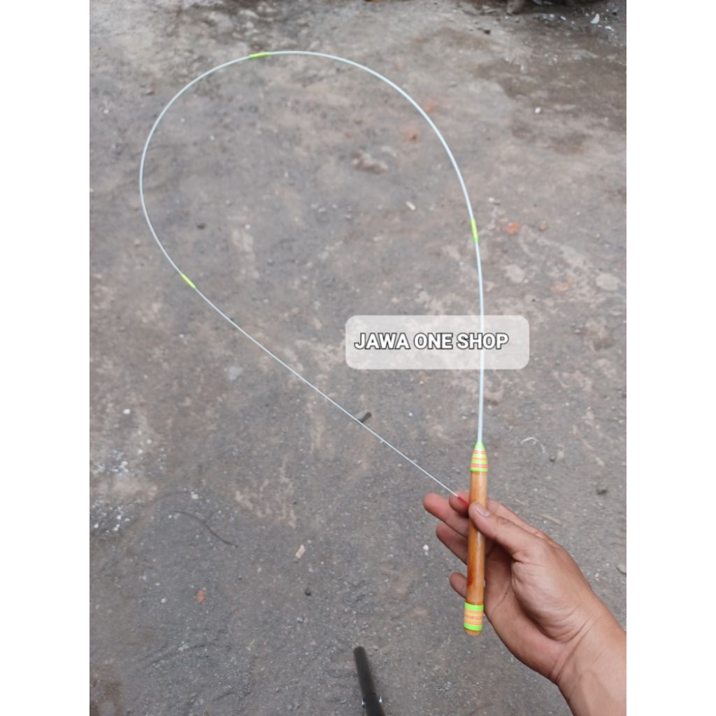 pancing wader sambung 3 panjang 140cm bahan fiber optic kuwat