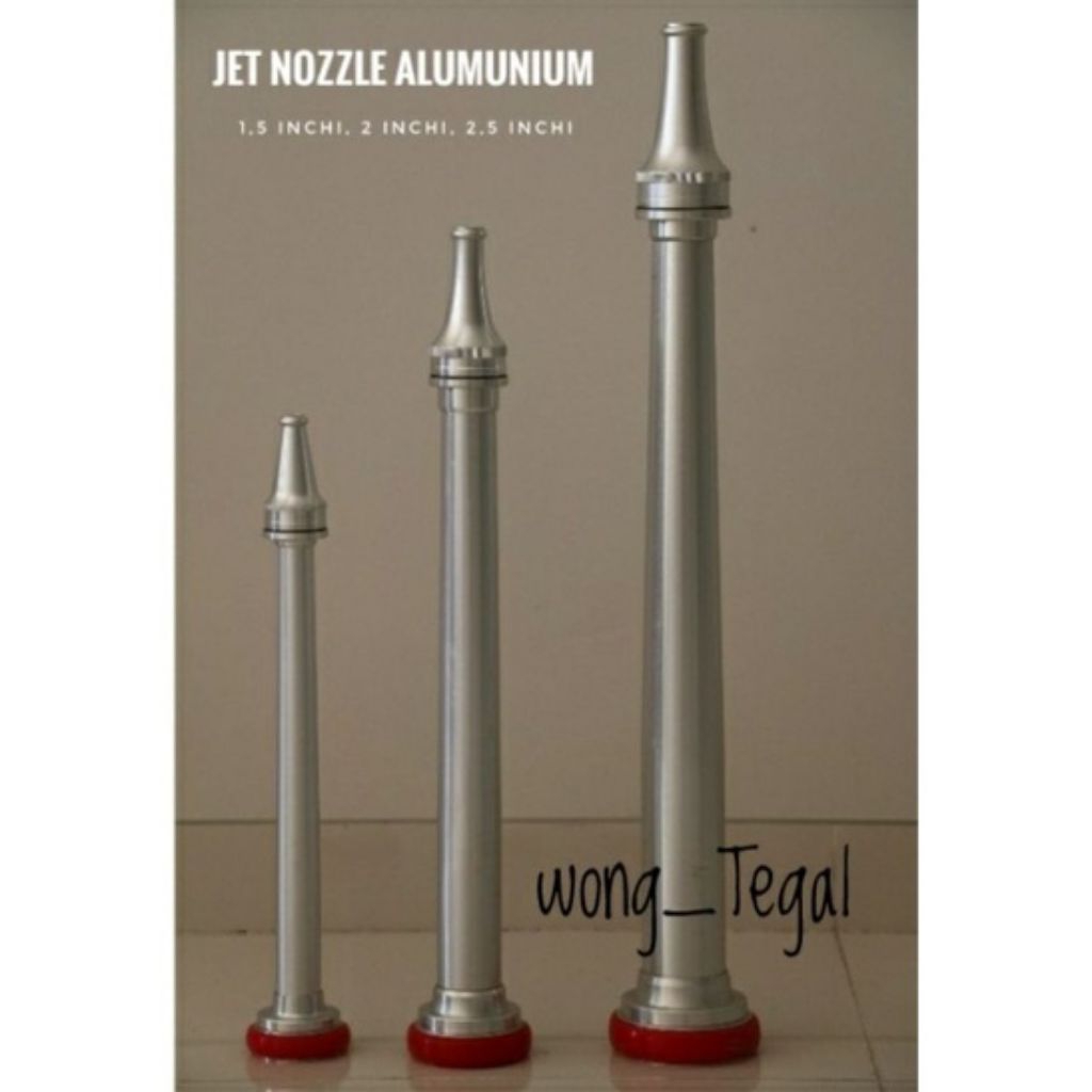 Jet Nozzle Pemadam Machino Alumunium
