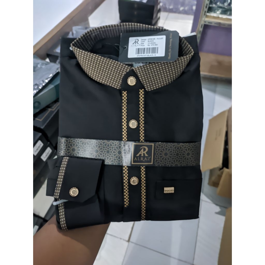 JUBAH PREMIUM ALRAZ UNTUK ANAK | BAHAN KATUN PREMIUM