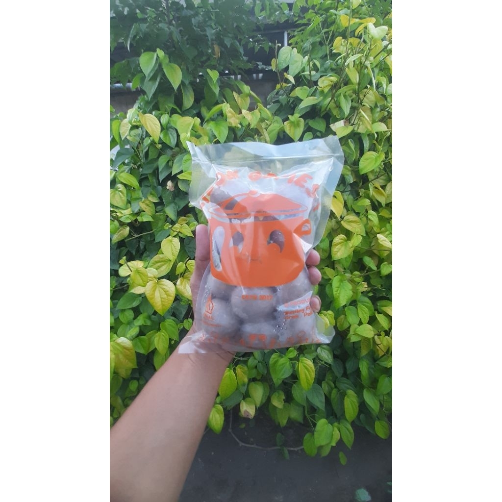 

cilok gemes, cikok aci isi telur puyuh, frozen food