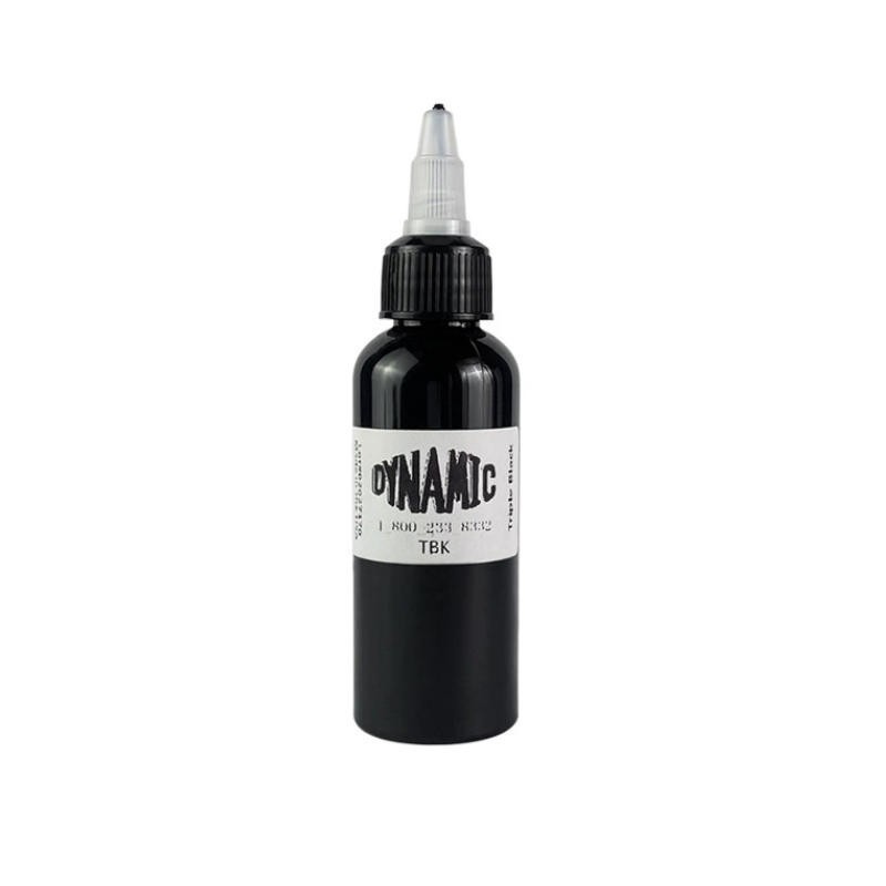 30ml 60ml 120ml Tinta Tattoo Tinta Tato Hitam Dynamic Triple Black Tbk Usa Original Pigmen Tato | Or