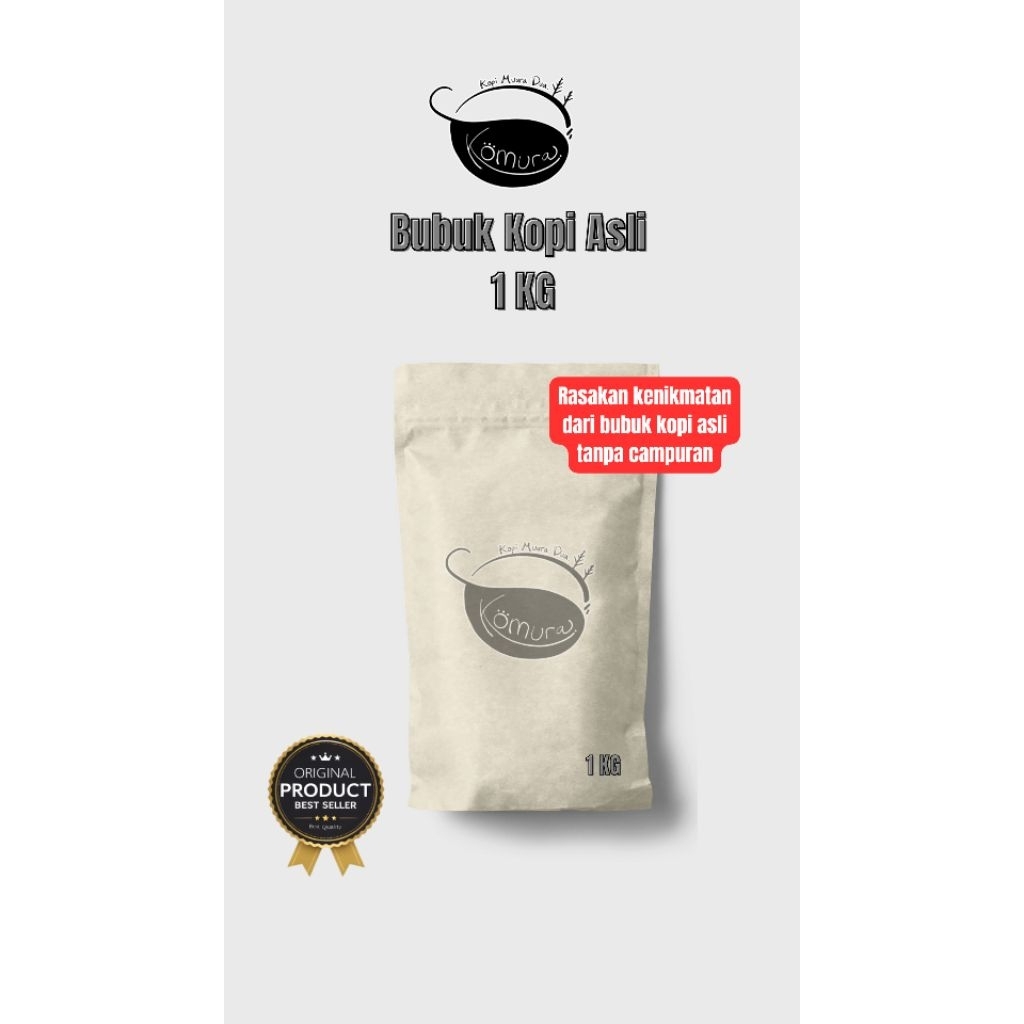 

BUBUK KOPI ASLI 1 KG