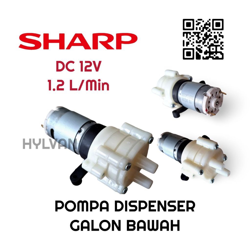 POMPA DISPENSER GALON BAWAH SHARP
