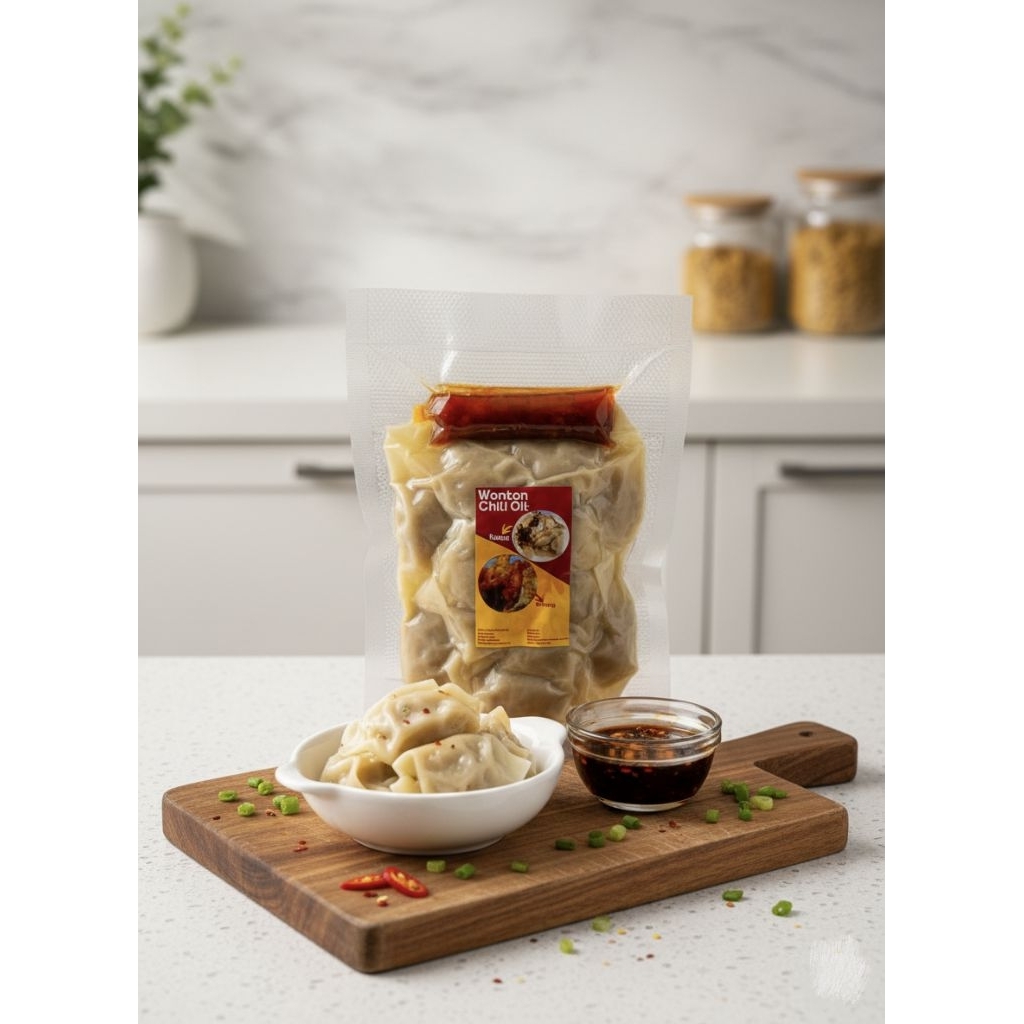 

[PROMO isi 10pcs !!!] Wonton Chili Oil