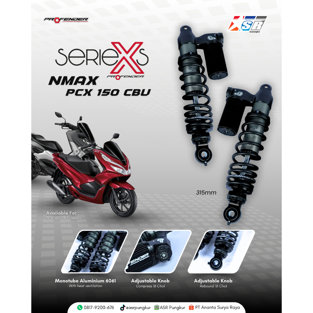 Shock Profender Premium Yamaha Nmax 155 X Series