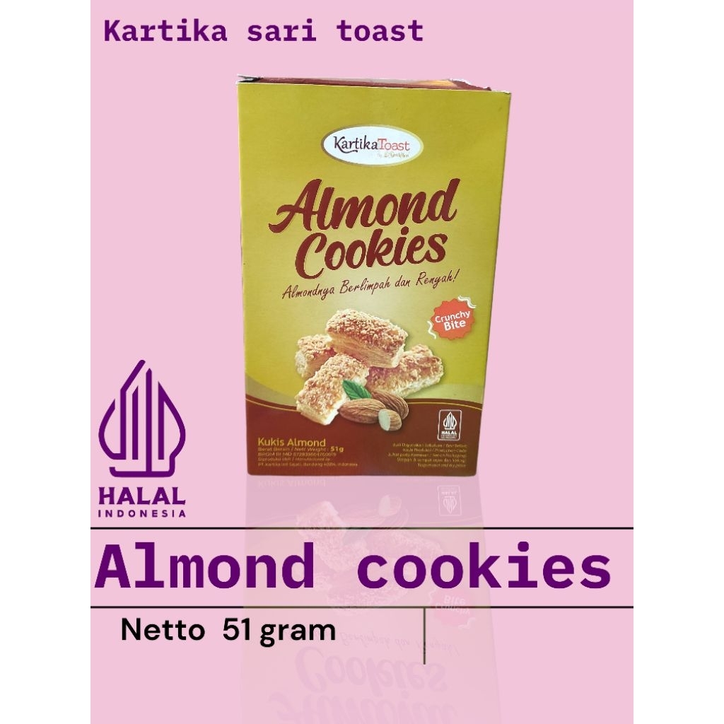 

kartika sari almond cokies 51 gram