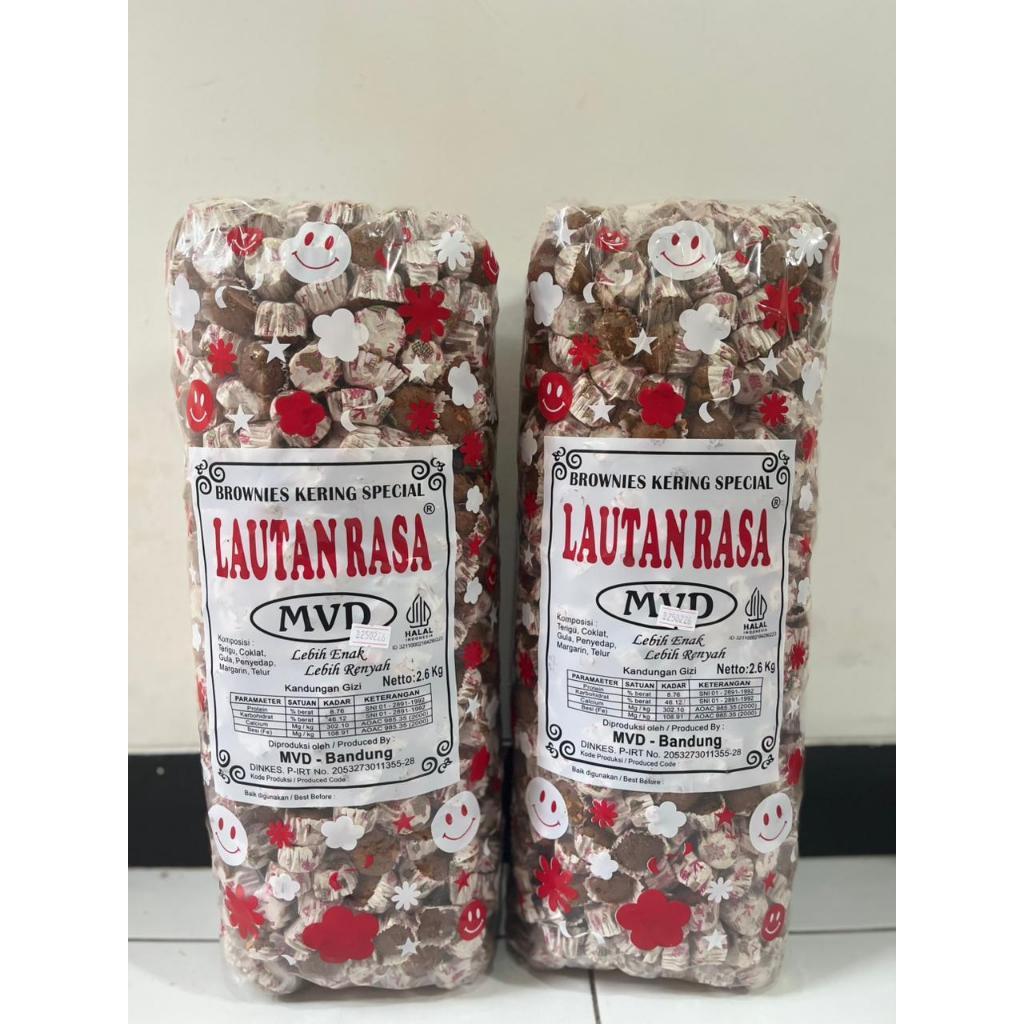 

BROWNIES KERING LAUTAN RASA 2.6KG
