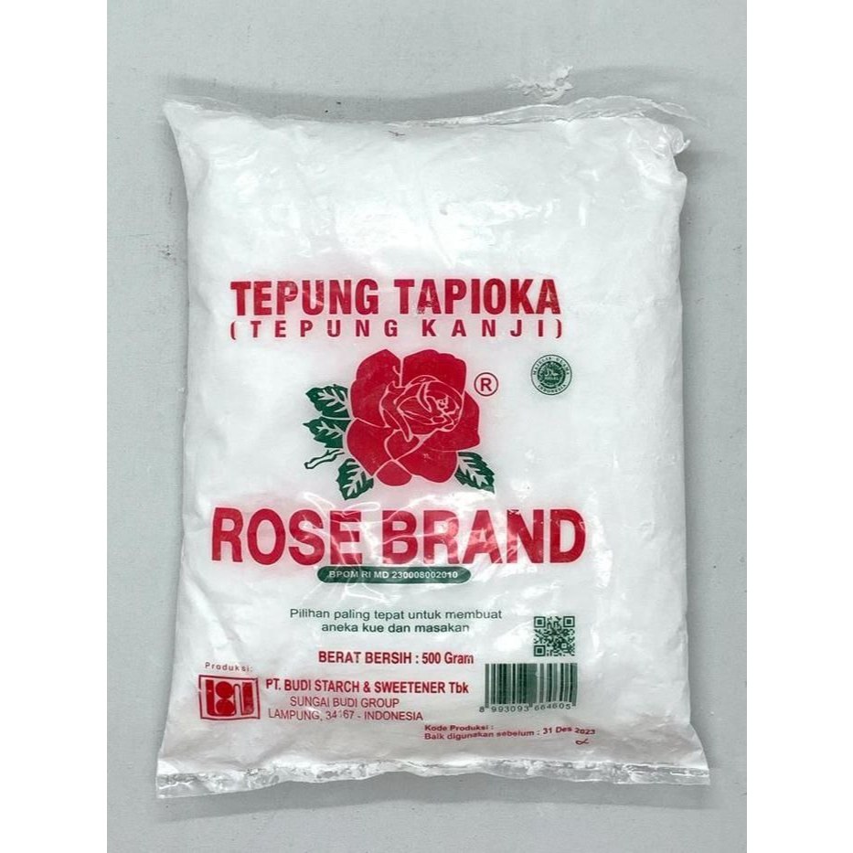 

TEPUNG TAPIOKA ROSEBRAND 1KG - TEPUNG KANJI - TEPUNG SINGKONG