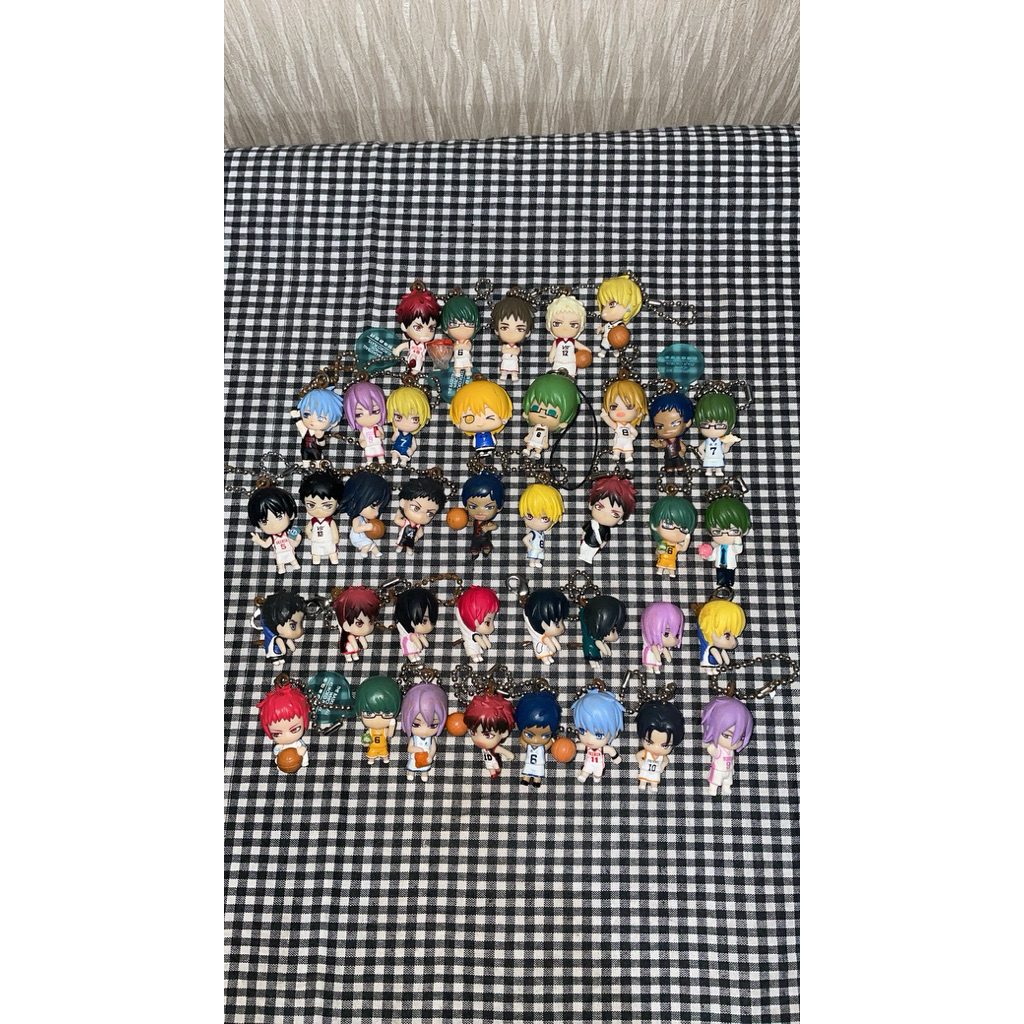 Gachapon Keychain Kuroko No Basketball Original Japan Rare Loose