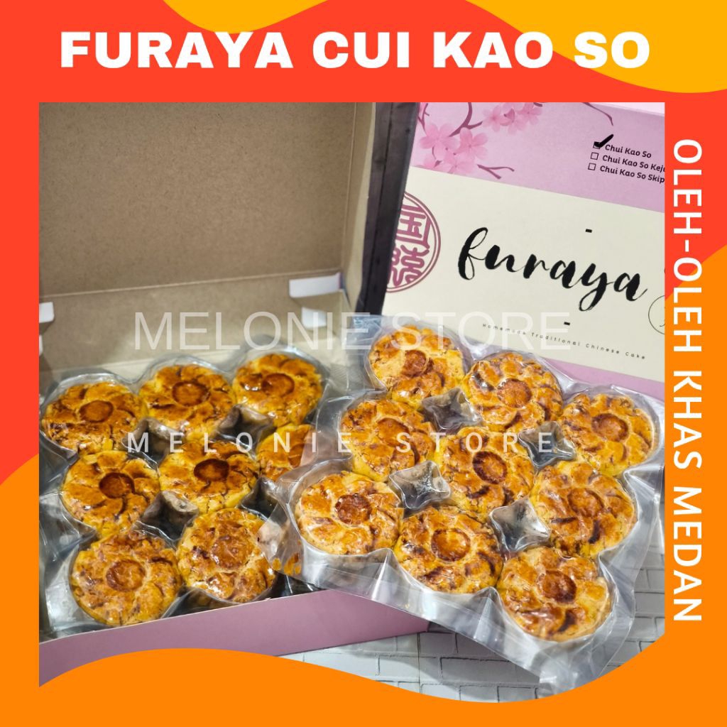 FURAYA CUI KAO SO ORIGINAL / FURAYA KUE TRADISIONAL / FURAYA KUE KERING MENTEGA / OLEH OLEH MEDAN