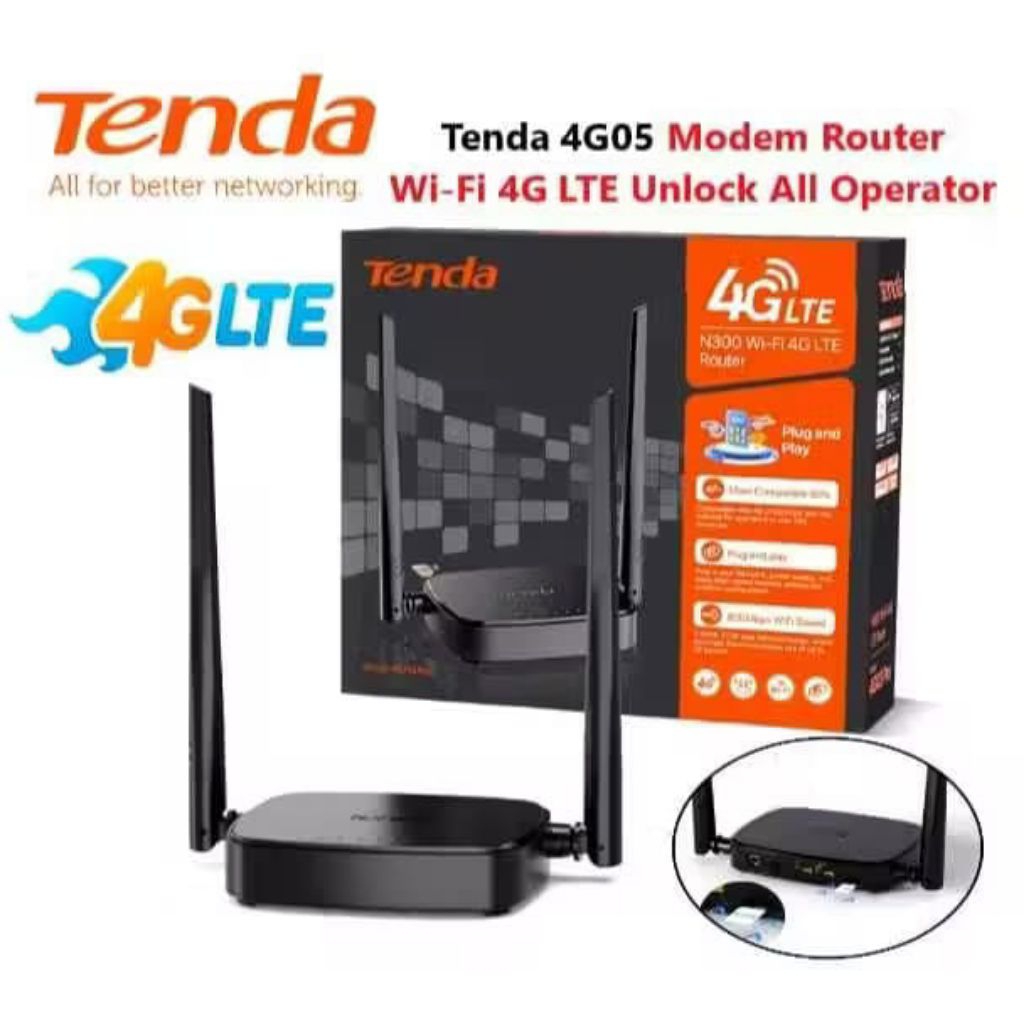 Modem Router TENDA 4G05