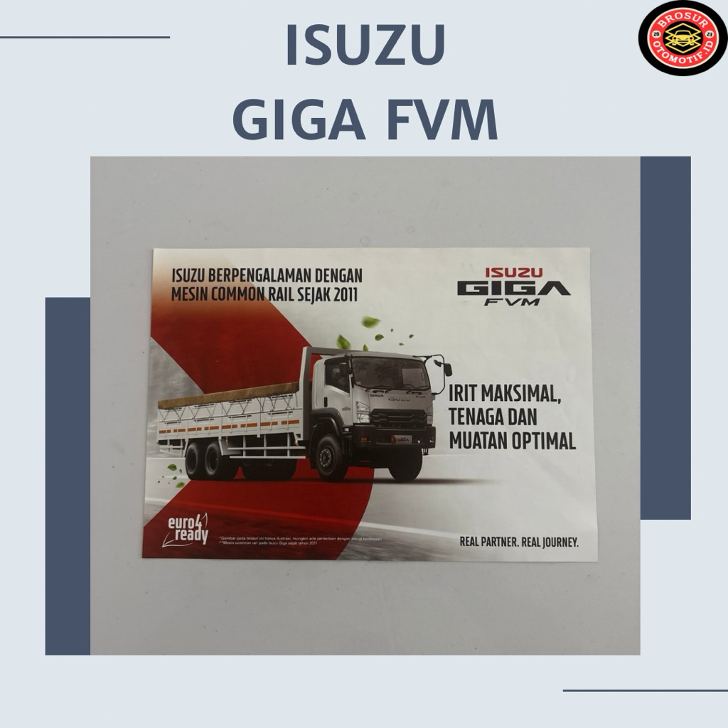 Brosur Isuzu Giga FVM ( flyer )