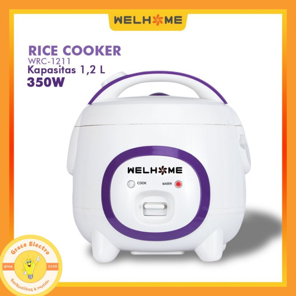 Rice Cooker Welhome WRC1211/WRC3112