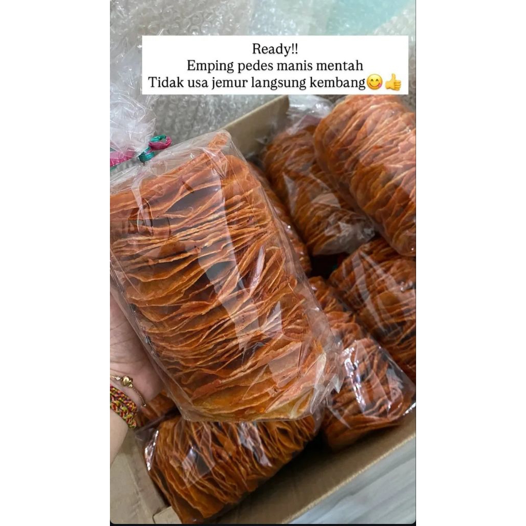EMPING PEDAS MANIS MENTAH