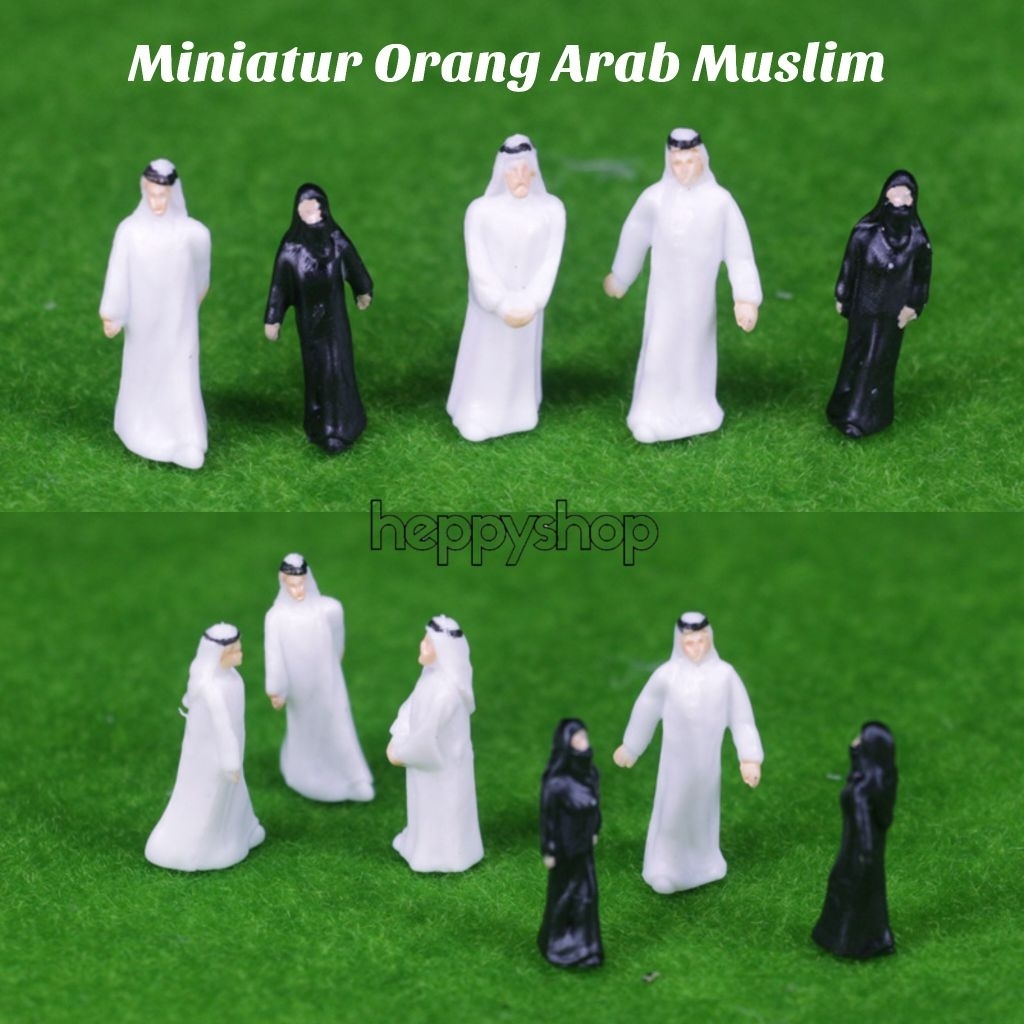 Miniatur Orang Arab Muslim, Maket Orang