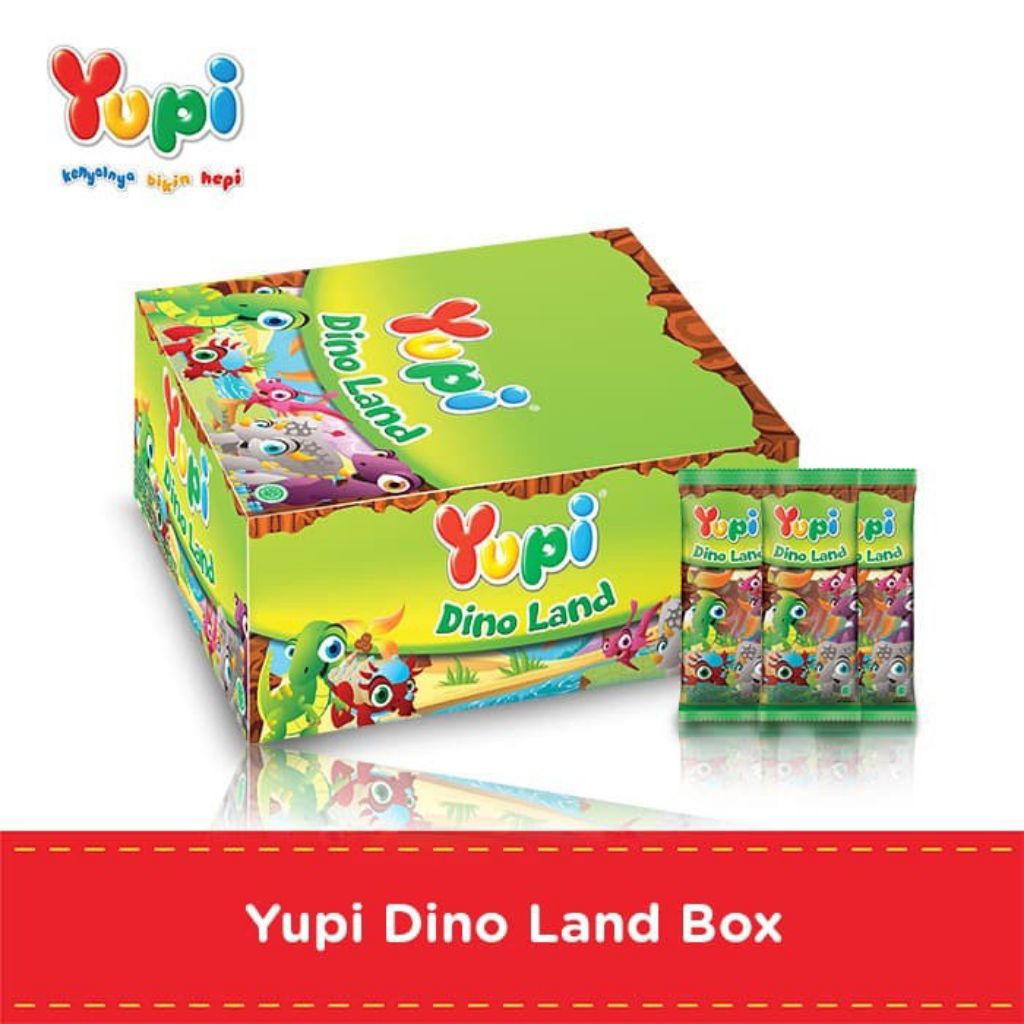 

Yupi Dino Land Box (isi 24)