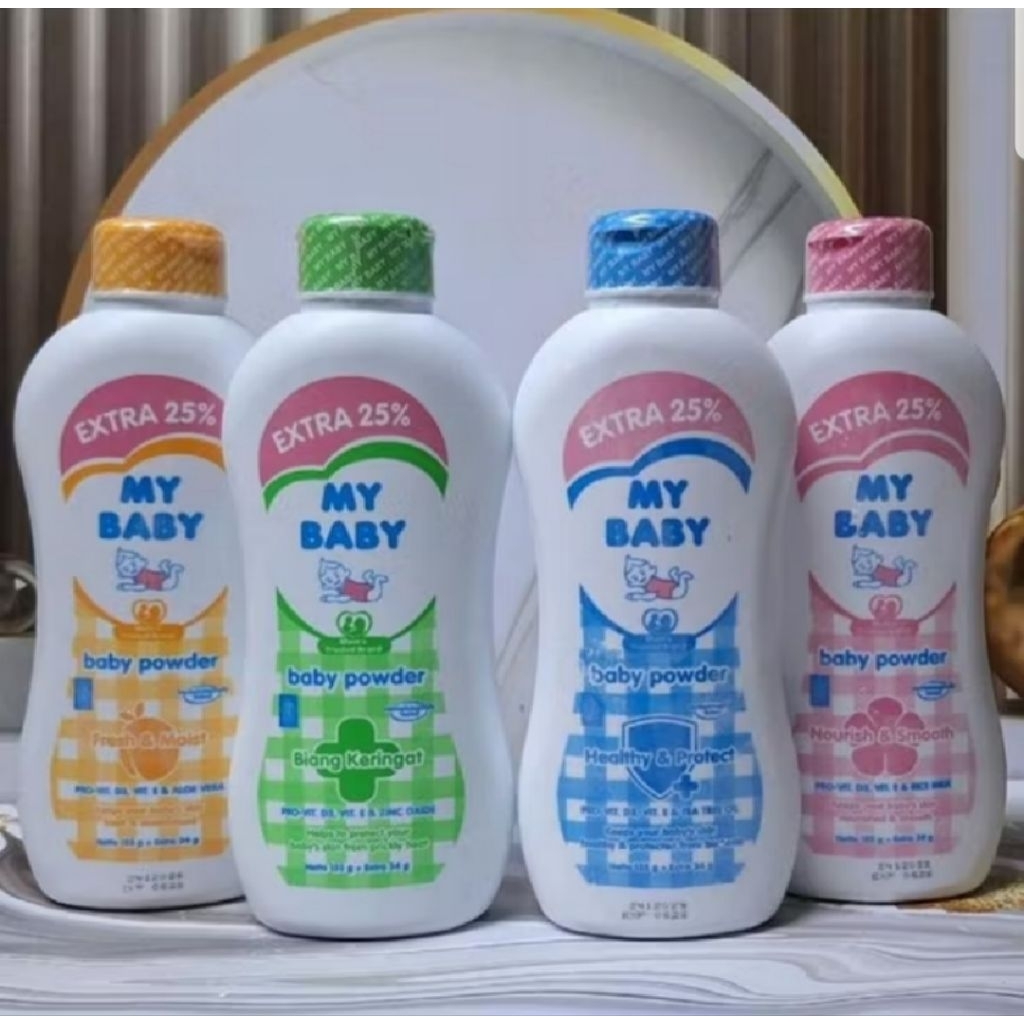 Bedak my baby powder bedak tabur anak anak wangi&lembut
