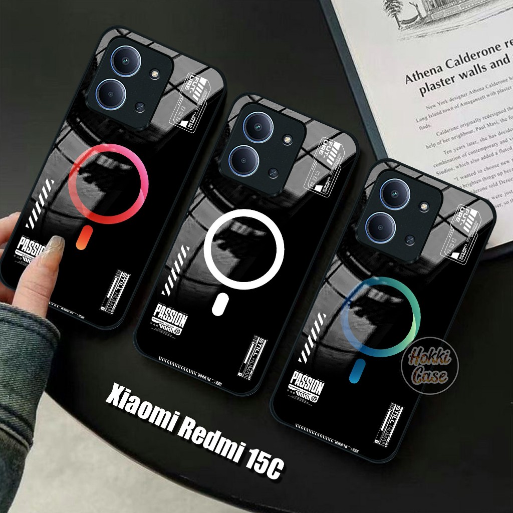 Softcase Redmi 15C - Case Glass Redmi 15C - Casing Hp Redmi 15C - Silikon For Redmi 15C - Kesing Red