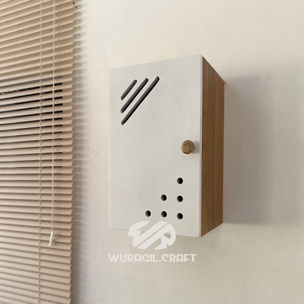 Wuragil.craft - Box Cover KWH Meteran Listrik pasca bayar tempat meteran listrik kayu estetik