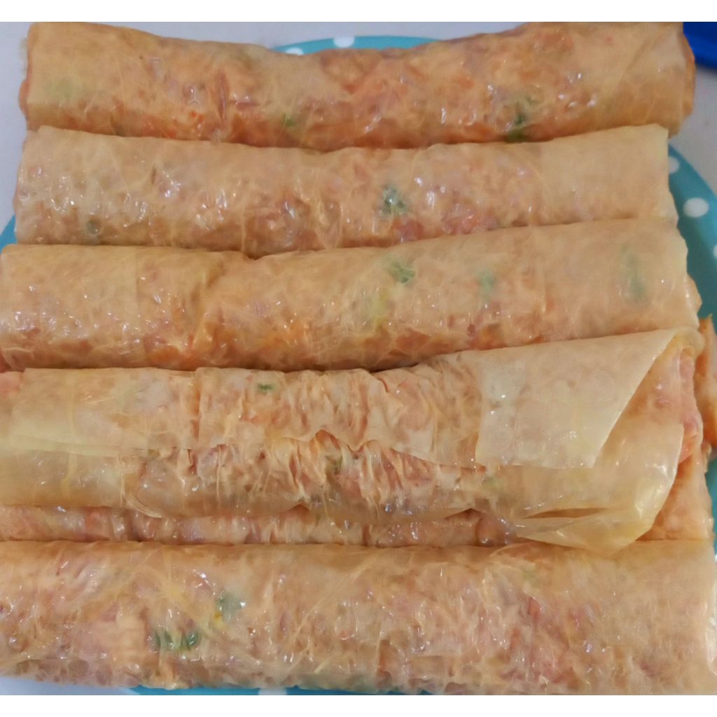 

hekeng isi ayam/ ayam dan udang