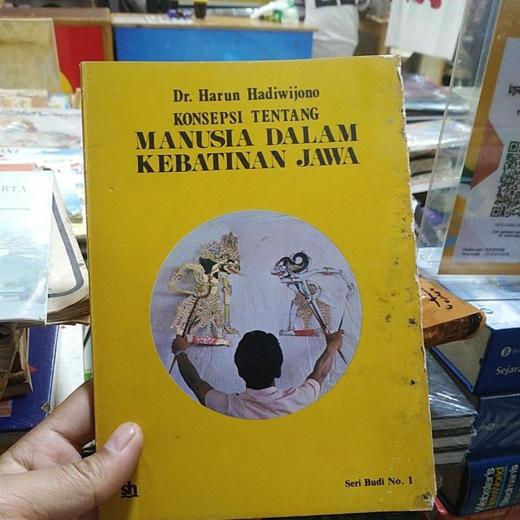 buku konsepsi tentang manusia dalam kebatinan Jawa original
