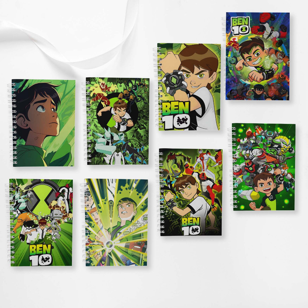 

Note Book Spiral Large (10 cm X 14 cm) Ben 10 / Notebook A6 Custom / Seminar Kit Surabaya
