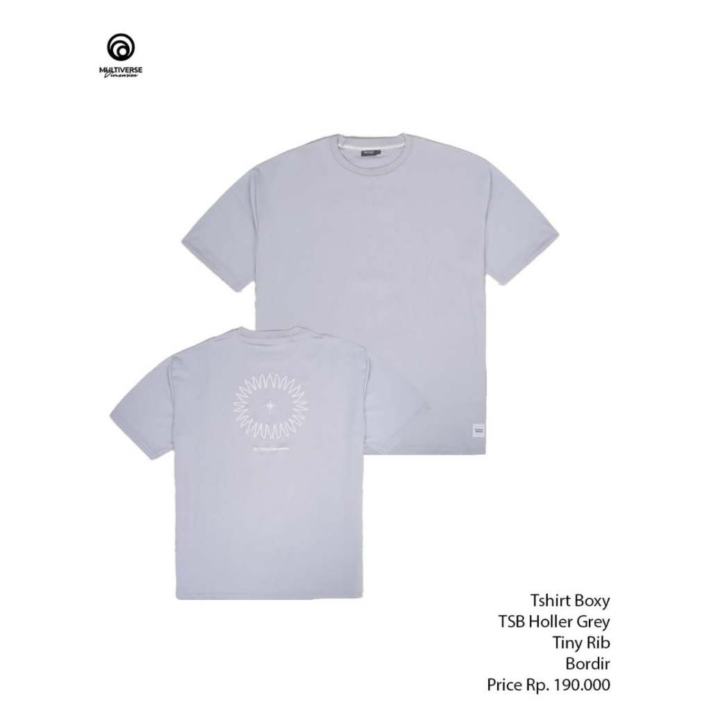 MULTIVERSE T-SHIRT - TSB HOLLER GREY