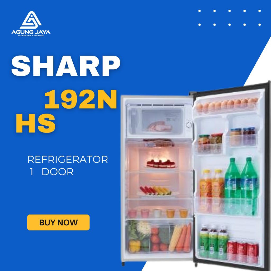KULKAS SHARP 1 PINTU SJN 192N HS